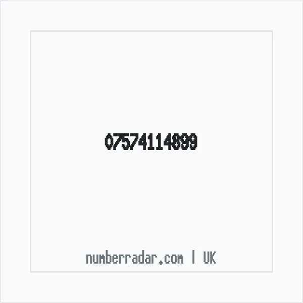 Reverse number check for +44 7574 114899 — who called me?