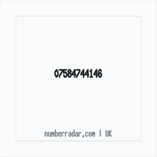 Reverse number check for +44 7584 744146 — who called me?