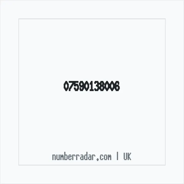 Reverse number check for +44 7590 138006 — who called me?