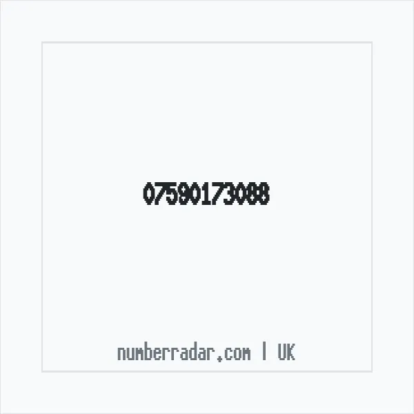 Reverse number check for +44 7590 173088 — who called me?