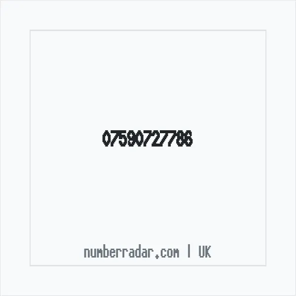 Reverse number check for +44 7590 727786 — who called me?