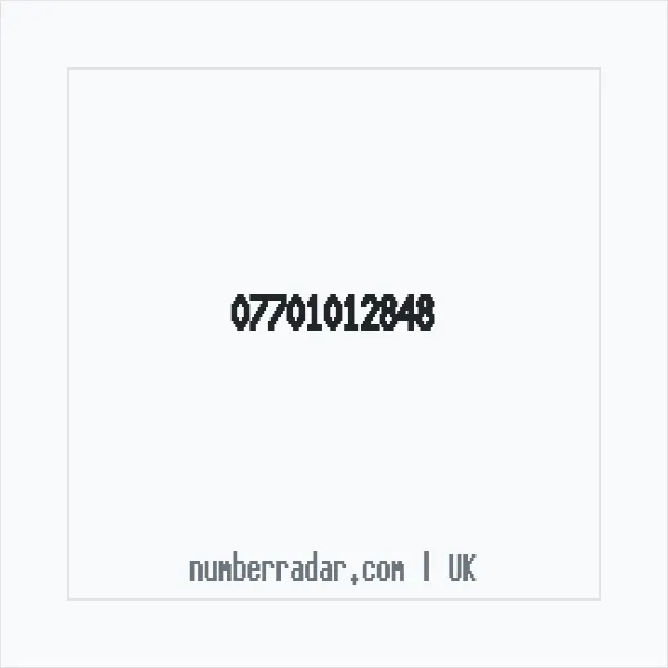 Reverse number check for +44 7701 012848 — who called me?