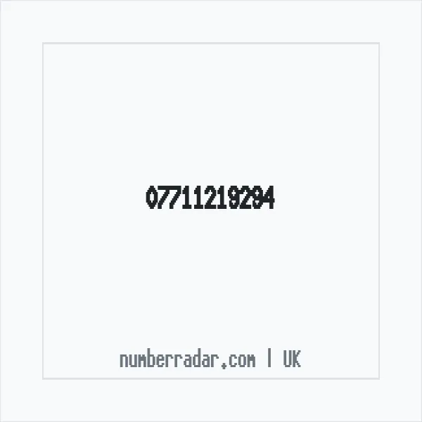 Reverse number check for +44 7711 219294 — who called me?
