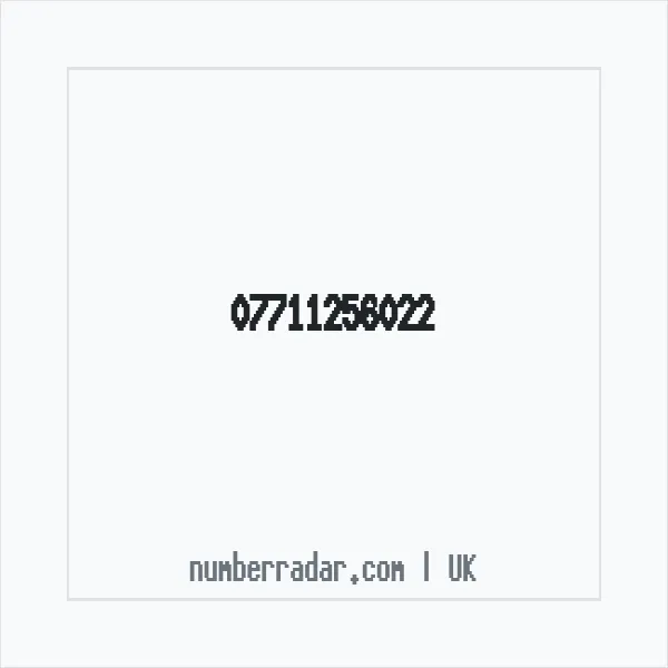 Reverse number check for +44 7711 256022 — who called me?