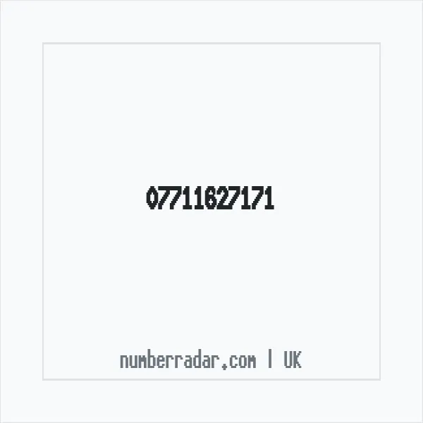 Reverse number check for +44 7711 627171 — who called me?