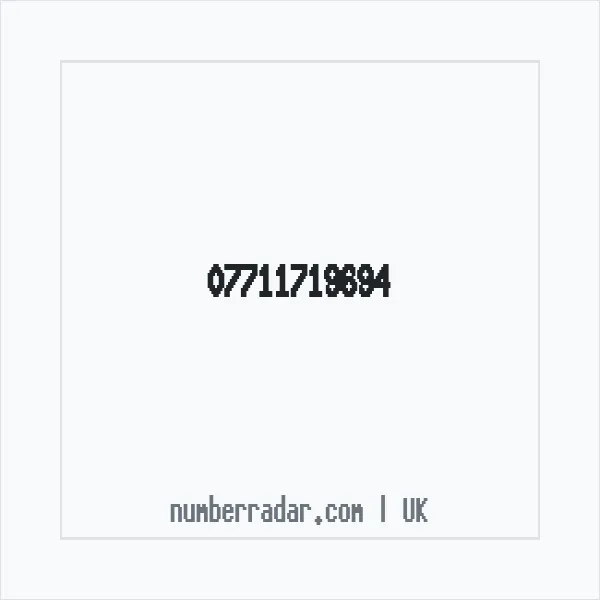 Reverse number check for +44 7711 719694 — who called me?