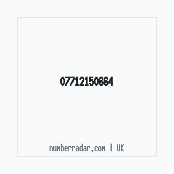 Reverse number check for +44 7712 150664 — who called me?