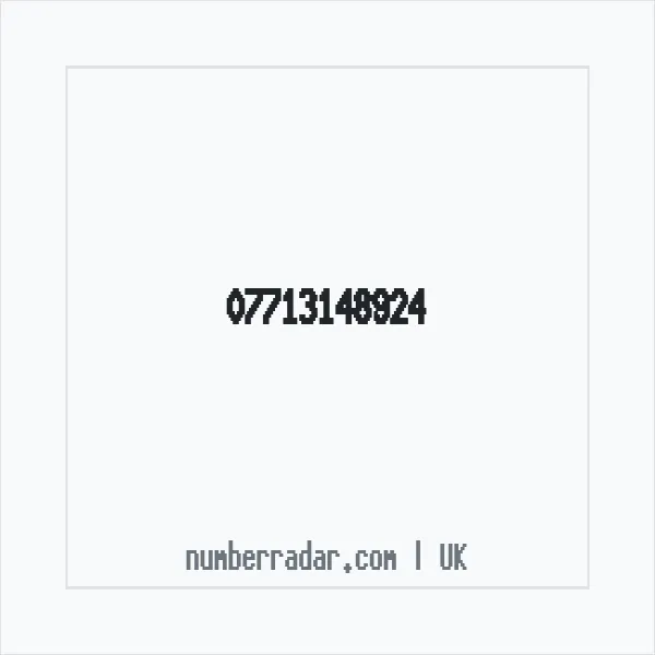 Reverse number check for +44 7713 148924 — who called me?