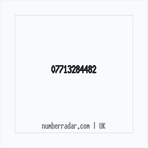 Reverse number check for +44 7713 284482 — who called me?