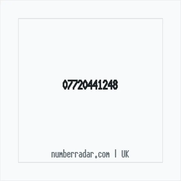 Reverse number check for +44 7720 441248 — who called me?