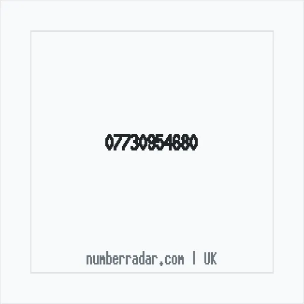 Reverse number check for +44 7730 954680 — who called me?
