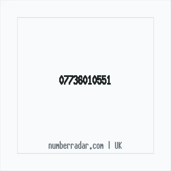 Reverse number check for +44 7736 010551 — who called me?