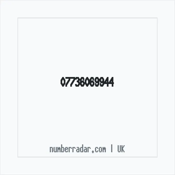 Reverse number check for +44 7736 069944 — who called me?