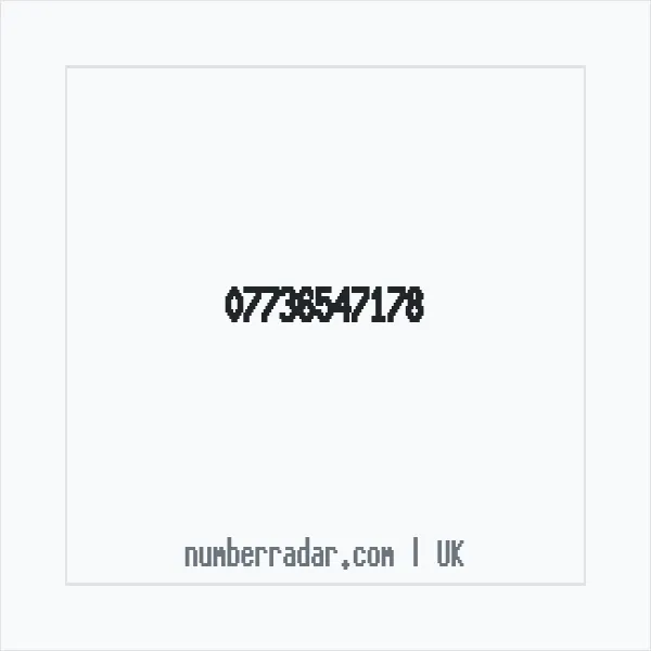 Reverse number check for +44 7736 547178 — who called me?