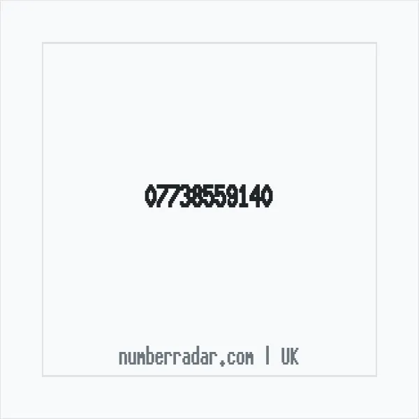 Reverse number check for +44 7738 559140 — who called me?