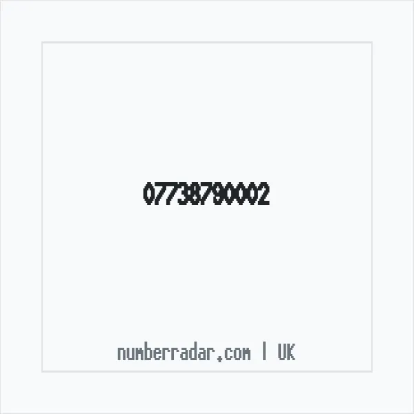 Reverse number check for +44 7738 790002 — who called me?