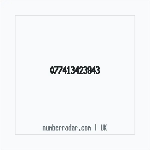 Reverse number check for +44 (7741) 342-394 — who called me?