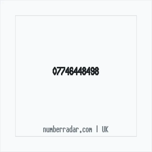 Reverse number check for +44 7746 448498 — who called me?