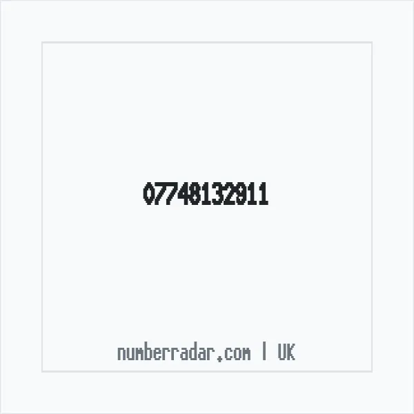 Reverse number check for +44 7748 132911 — who called me?