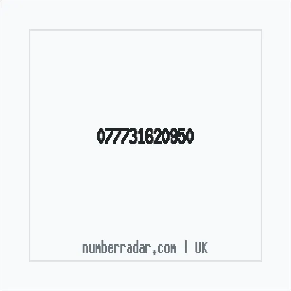 Reverse number check for +44 (7773) 162-095 — who called me?