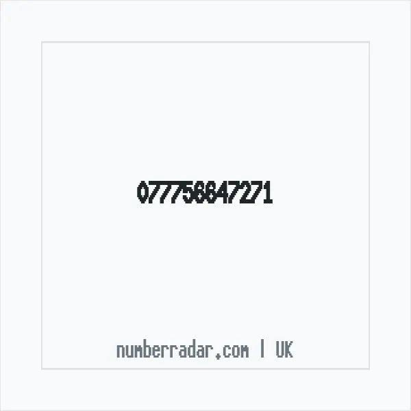 Reverse number check for +44 (7775) 664-727 — who called me?