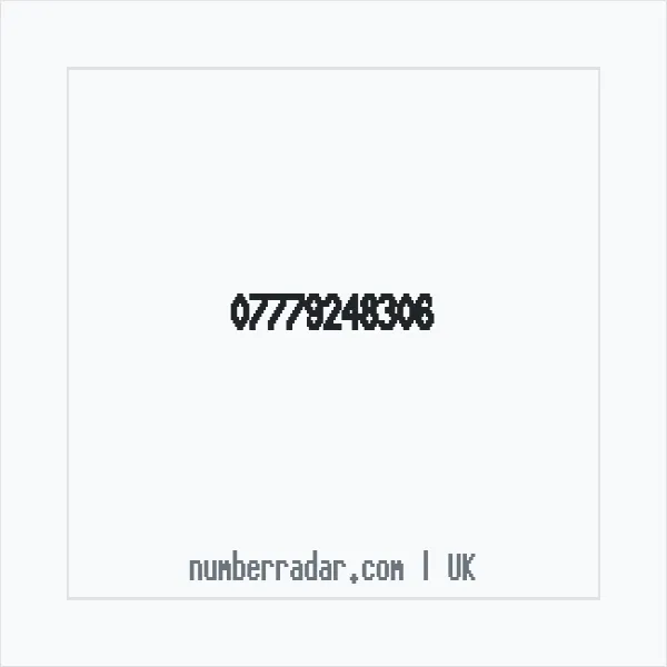 Reverse number check for +44 7779 248306 — who called me?