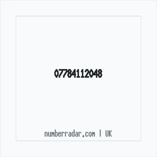 Reverse number check for +44 7784 112048 — who called me?