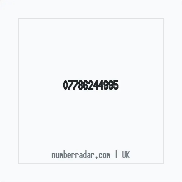 Reverse number check for +44 7786 244995 — who called me?