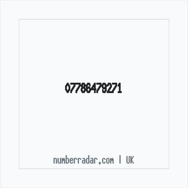 Reverse number check for +44 7786 479271 — who called me?