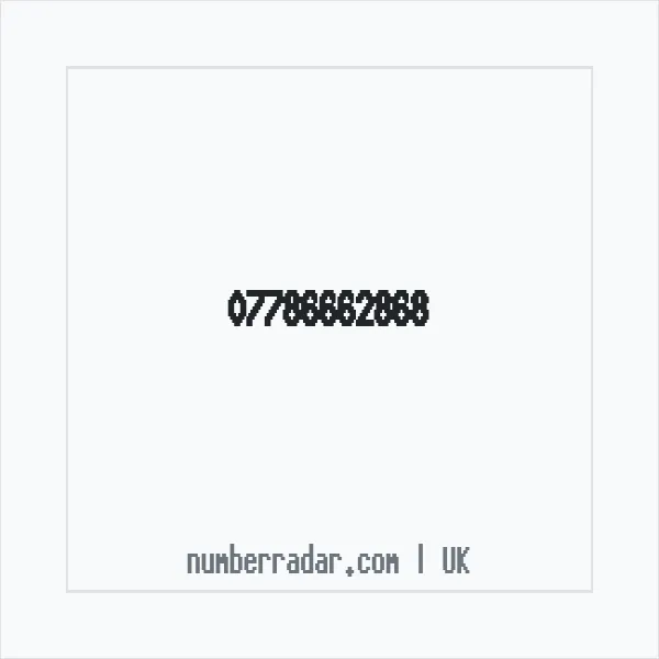 Reverse number check for +44 7786 662868 — who called me?