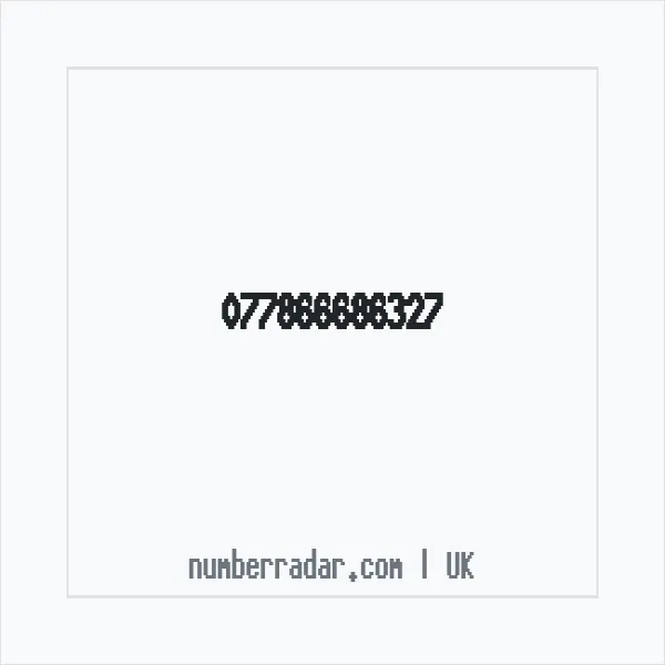 Reverse number check for +44 (7786) 668-632 — who called me?