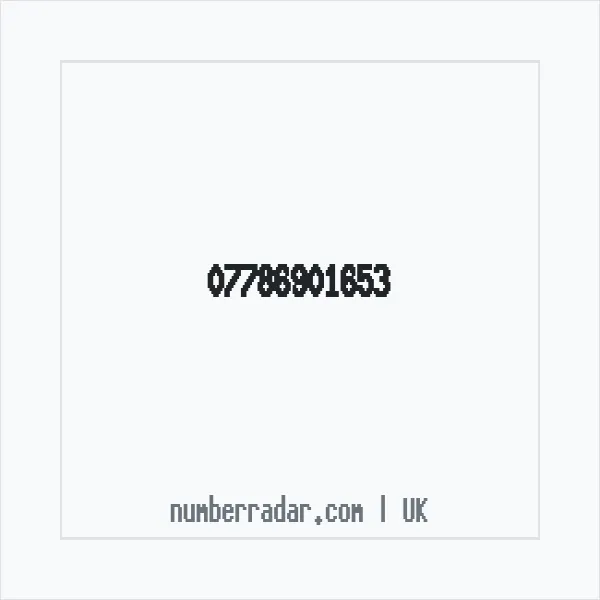 Reverse number check for +44 7786 901653 — who called me?