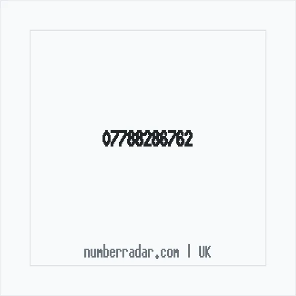 Reverse number check for +44 7788 286762 — who called me?