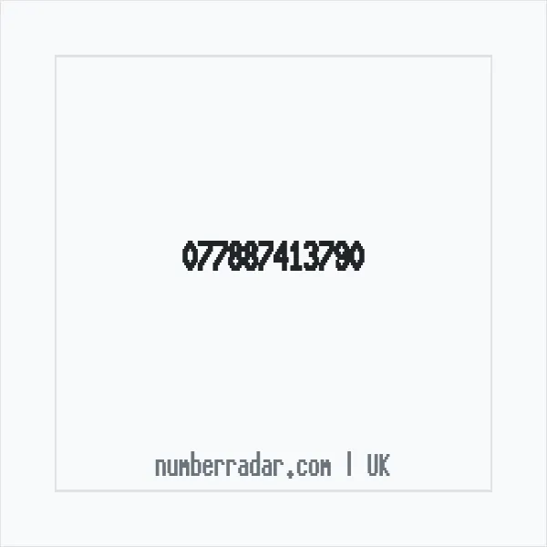 Reverse number check for +44 (7788) 741-379 — who called me?