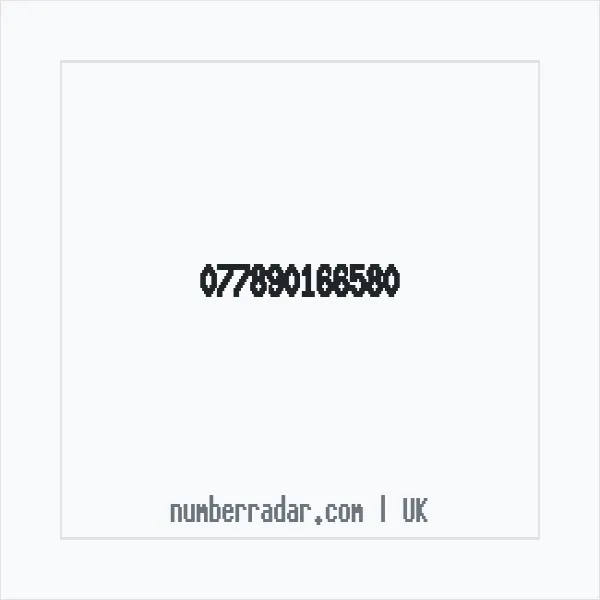 Reverse number check for +44 (7789) 016-658 — who called me?