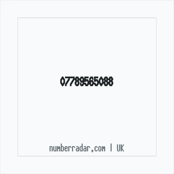 Reverse number check for +44 7789 565088 — who called me?