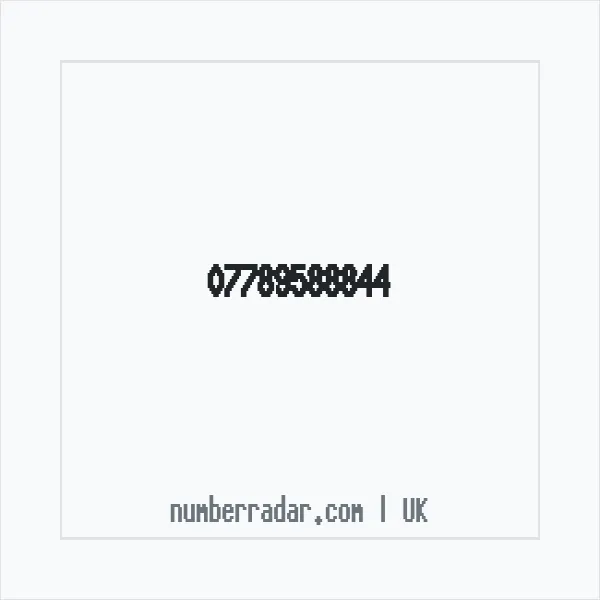 Reverse number check for +44 7789 588844 — who called me?