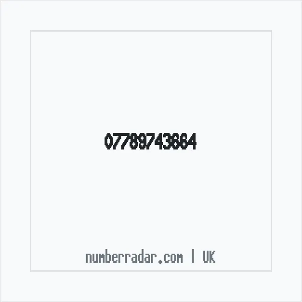 Reverse number check for +44 7789 743664 — who called me?