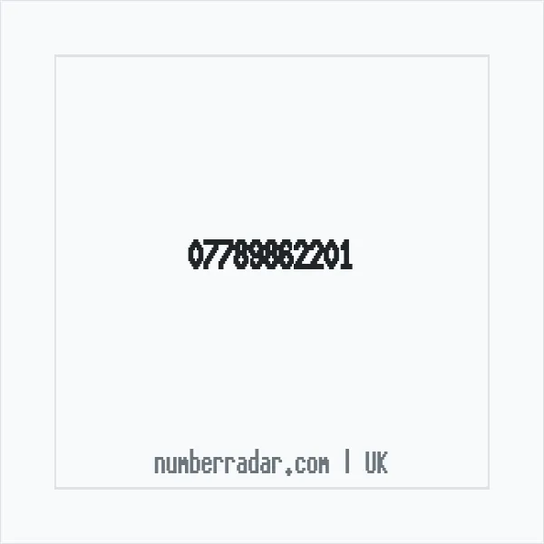 Reverse number check for +44 7789 862201 — who called me?