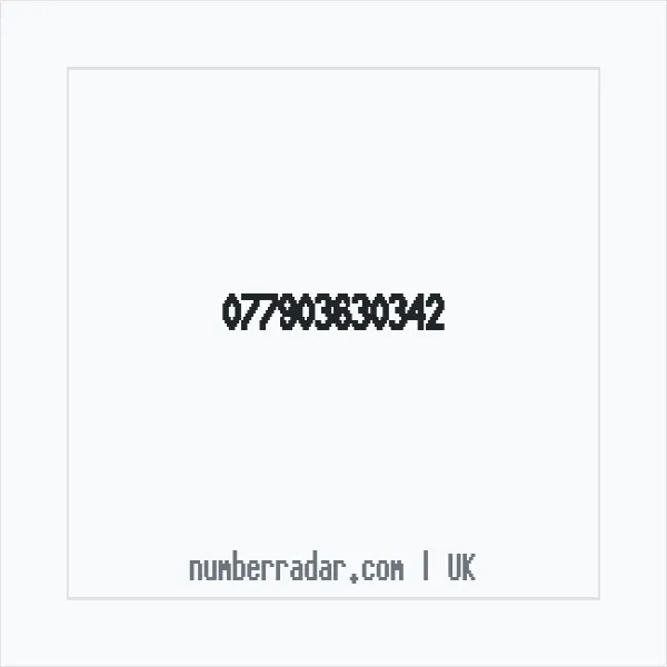 Reverse number check for +44 (7790) 363-034 — who called me?