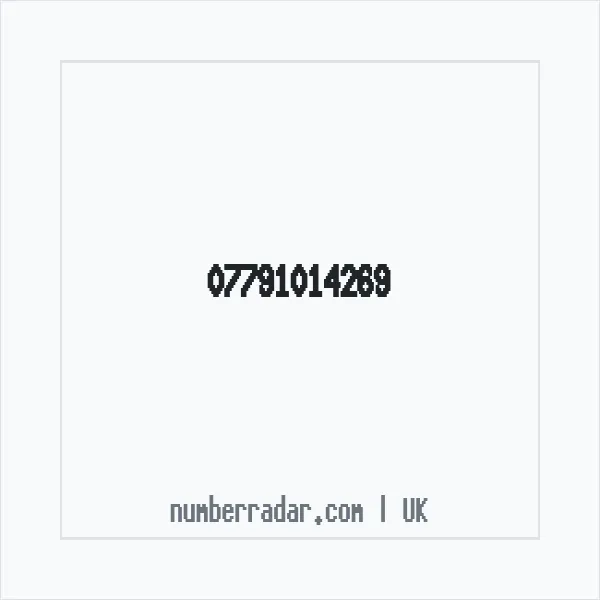 Reverse number check for +44 7791 014269 — who called me?