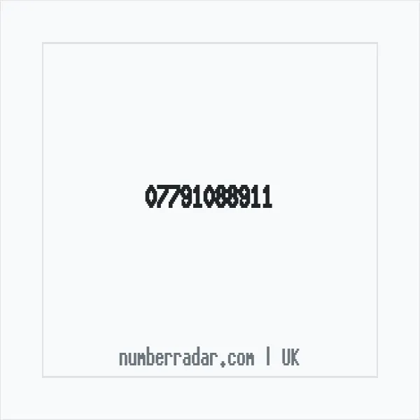 Reverse number check for +44 7791 088911 — who called me?