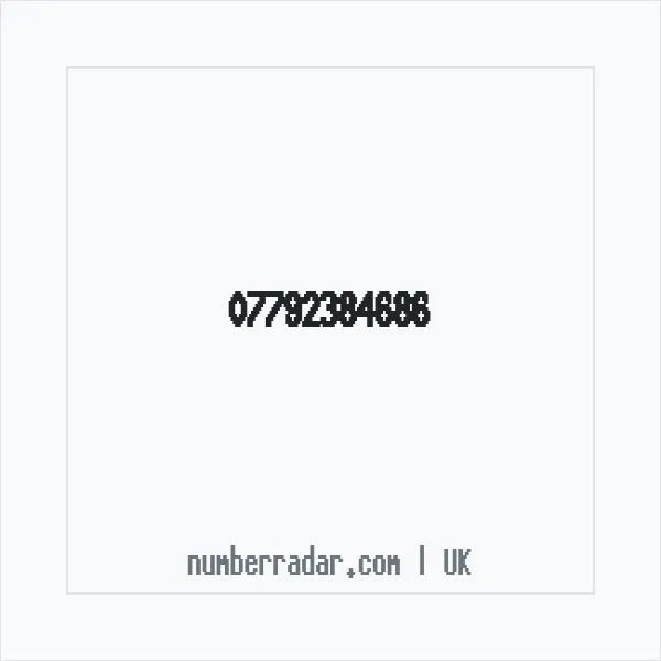 Reverse number check for +44 7792 384686 — who called me?