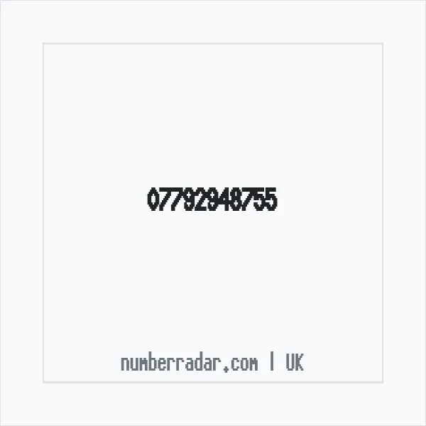Reverse number check for +44 7792 948755 — who called me?