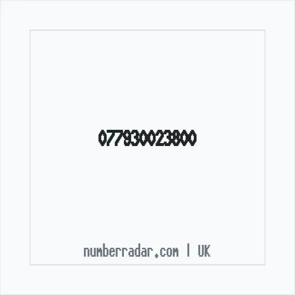 Reverse number check for +44 (7793) 002-380 — who called me?