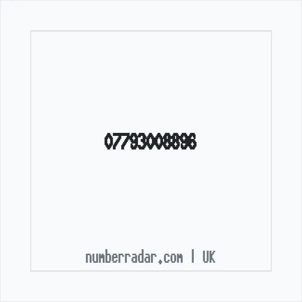 Reverse number check for +44 7793 008896 — who called me?