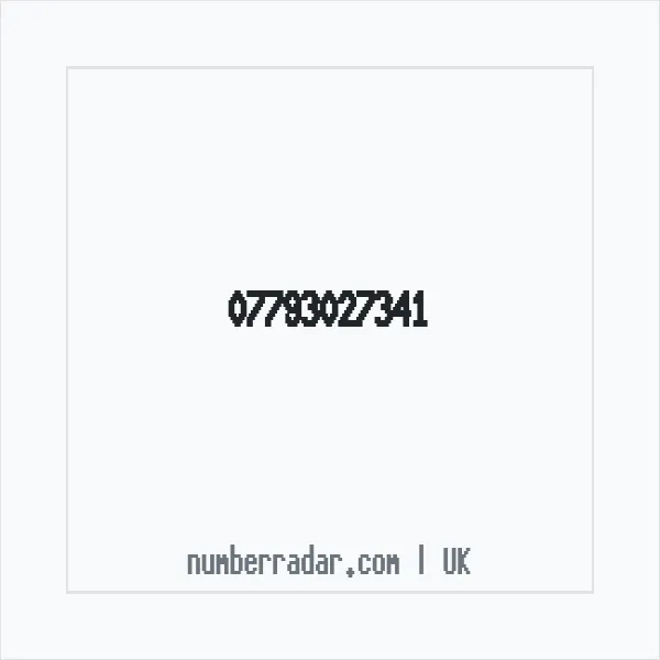 Reverse number check for +44 7793 027341 — who called me?