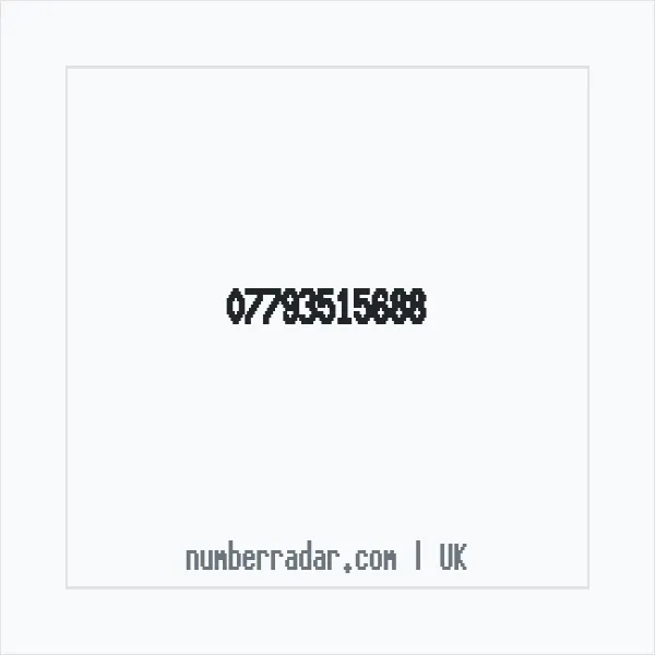 Reverse number check for +44 7793 515688 — who called me?