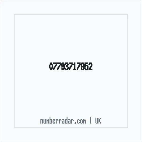 Reverse number check for +44 7793 717952 — who called me?