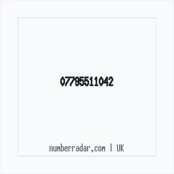 Reverse number check for +44 7795 511042 — who called me?